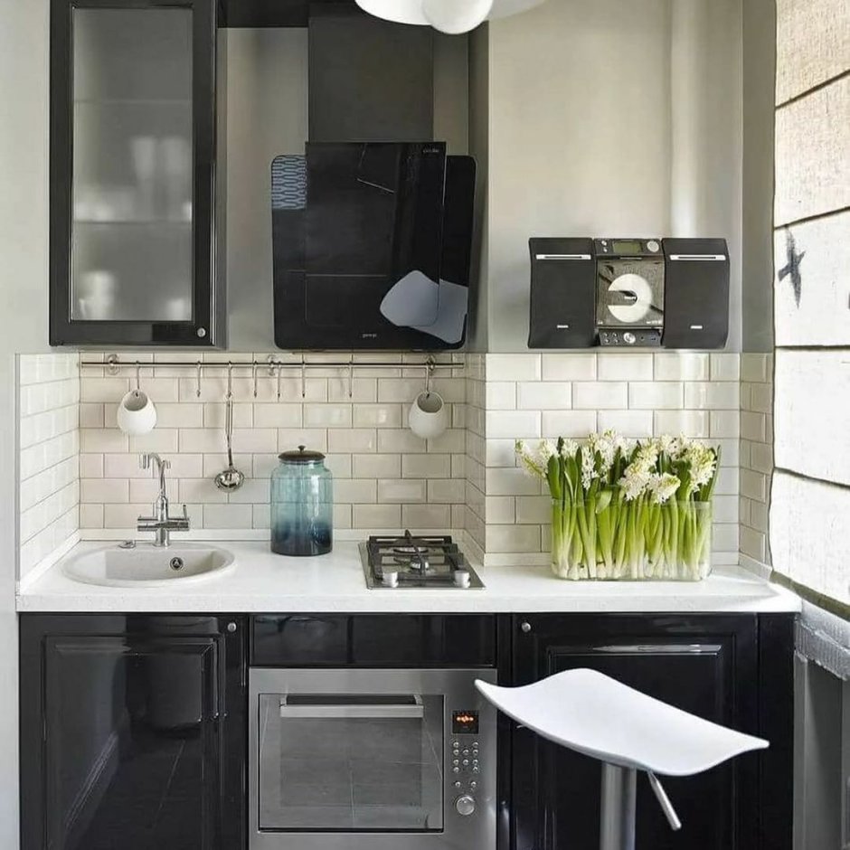 Кухня в хрущевке 5 кв м Лорето