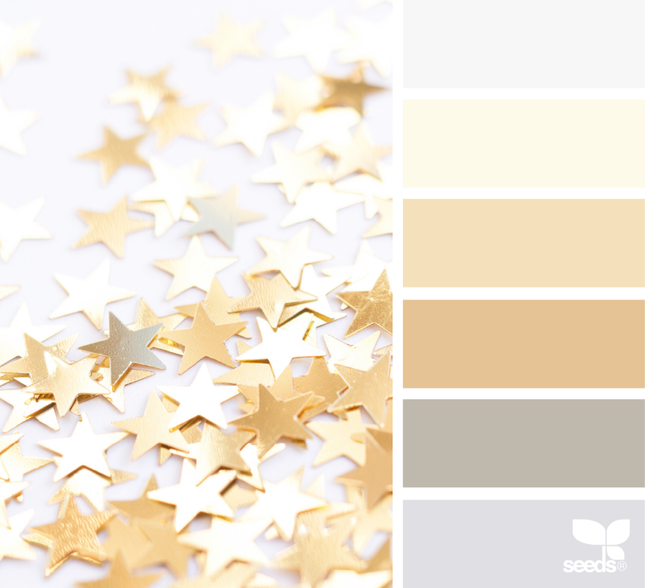 Цветовая палитра золото