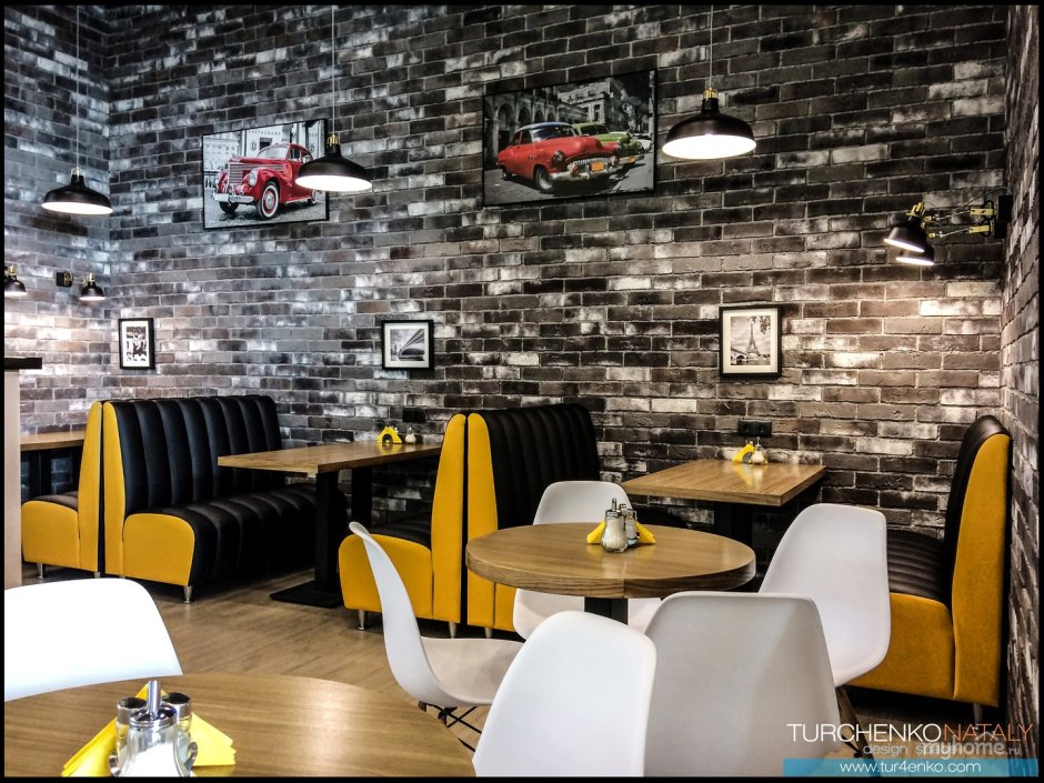 Пиццерия в стиле лофт
