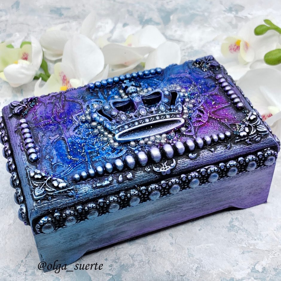 Декорирование шкатулки