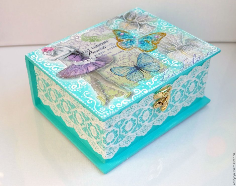 Шкатулки с декупажем