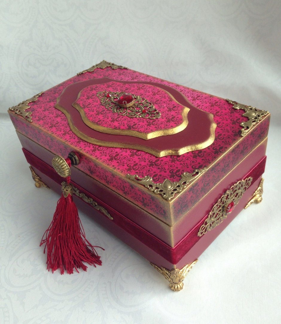 Красивые шкатулки декупаж