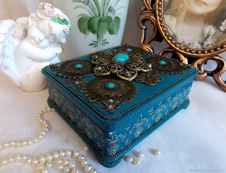 Ольга Рыбина декупаж фурнитура