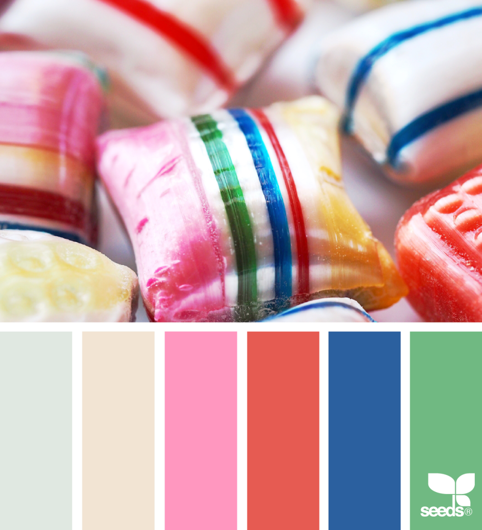 Яркая пастельная палитра