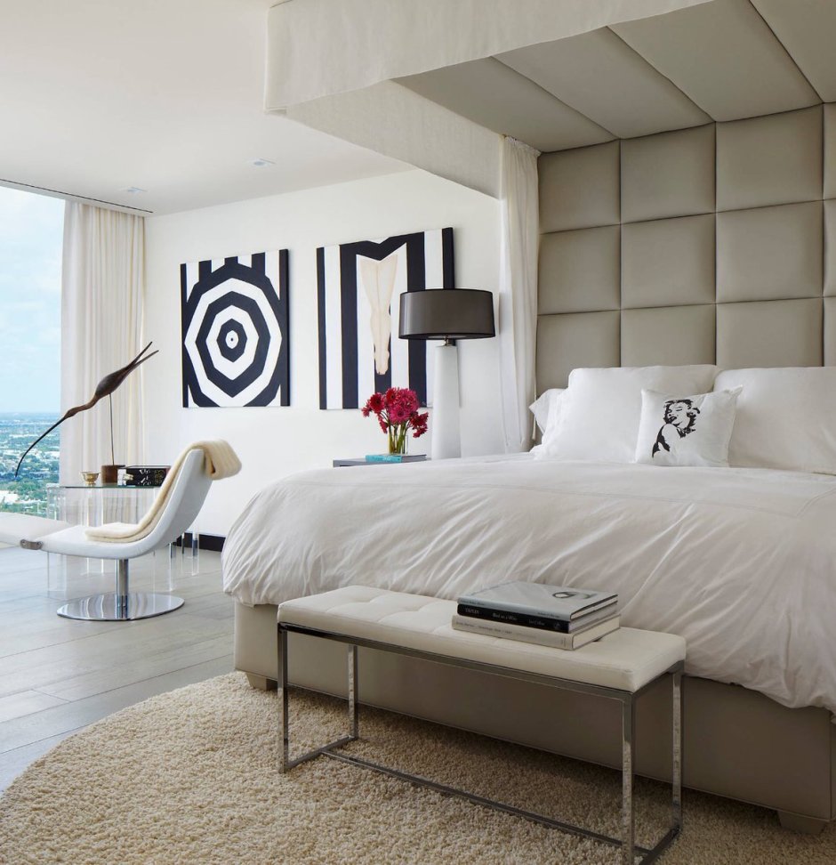 Необычные современные спальни