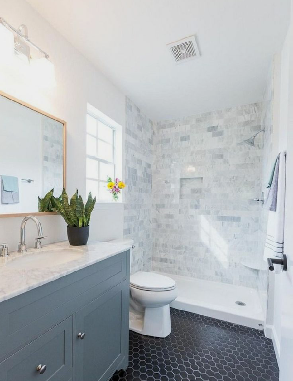 Отделка мокрой зоны в ванной