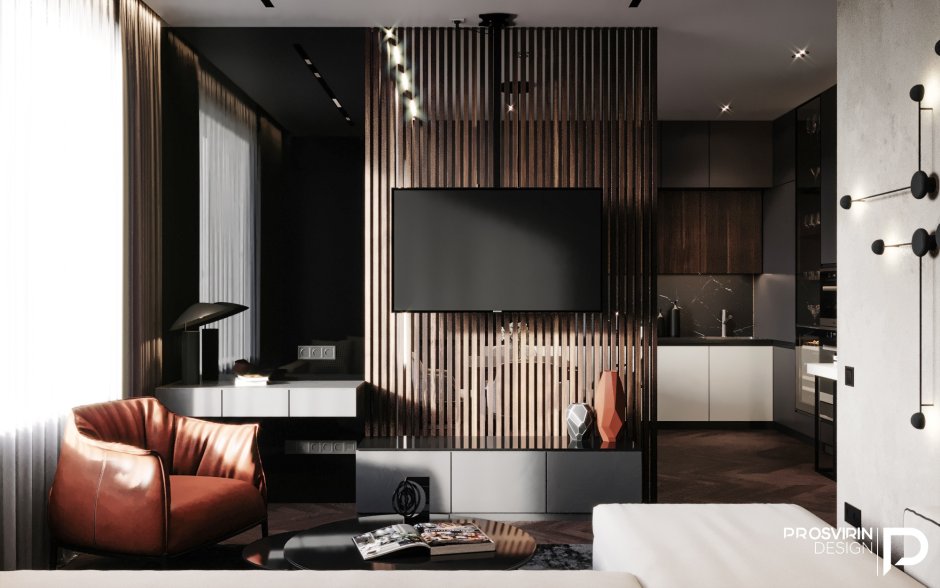 Просвирин дизайн гостиная