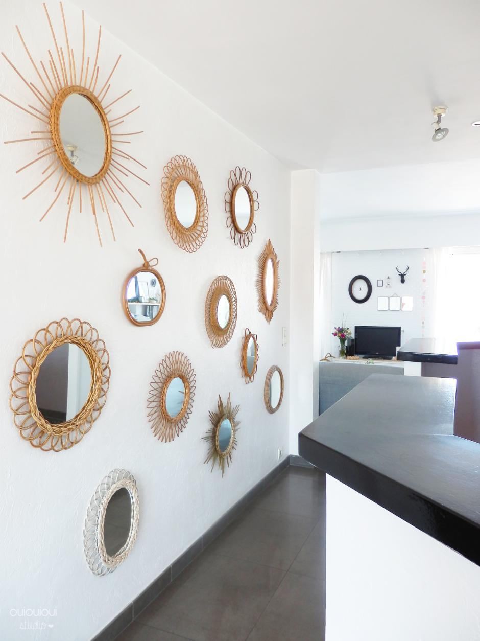 Круглый декор на стену