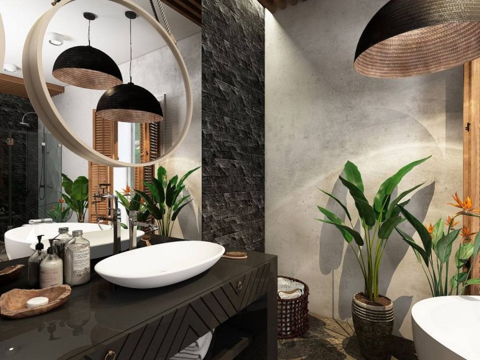 Ванные комнаты на Бали