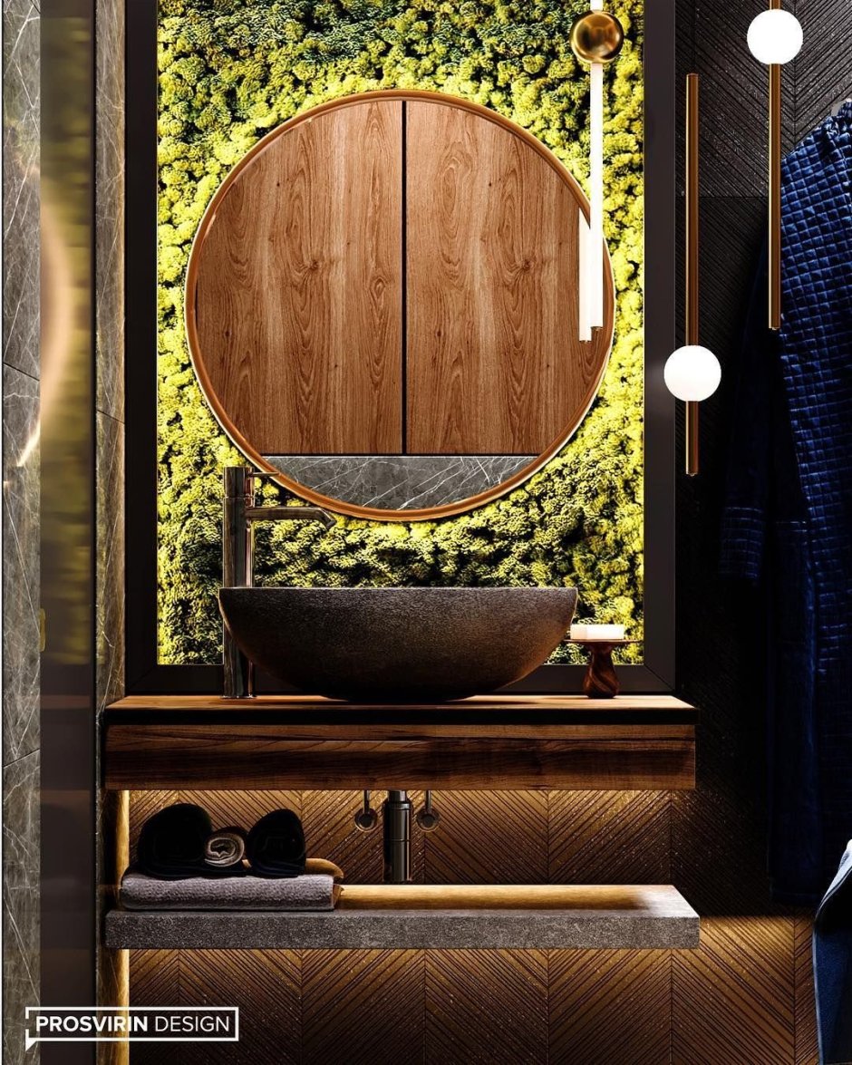 Ванна в балийском стиле