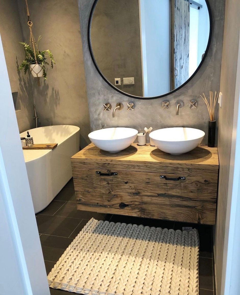 Ванная комната в балийском стиле