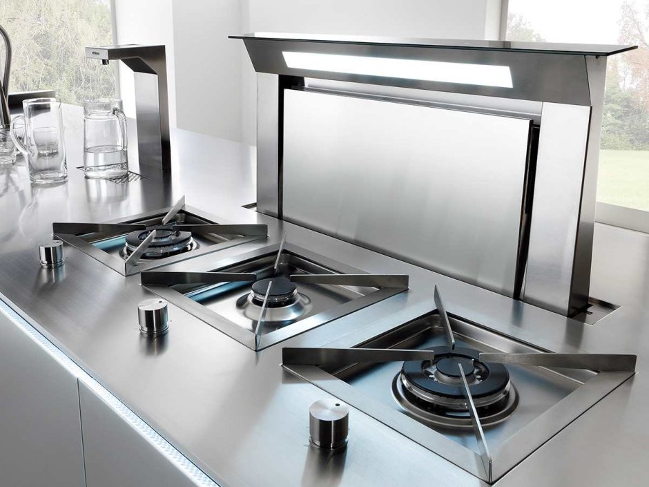 Вытяжка FALMEC Downdraft Glass Black 120