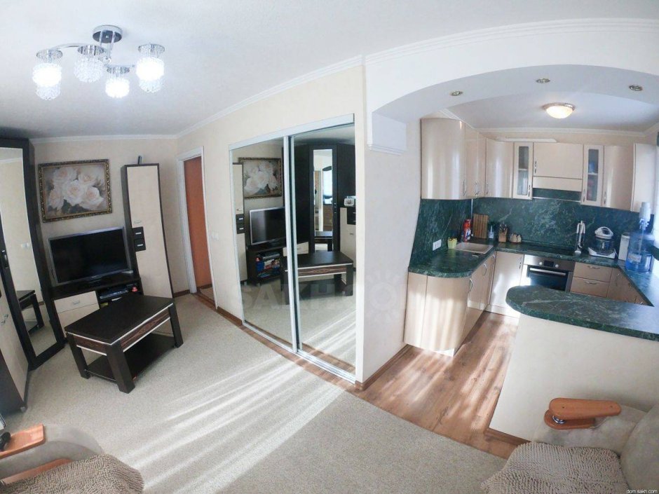 Перепланировка в хрущевке 2 комнатной