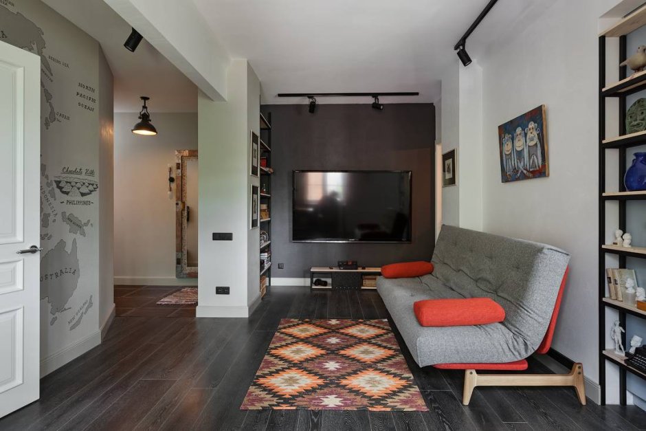 Интерьер однокомнатной квартиры сталинки