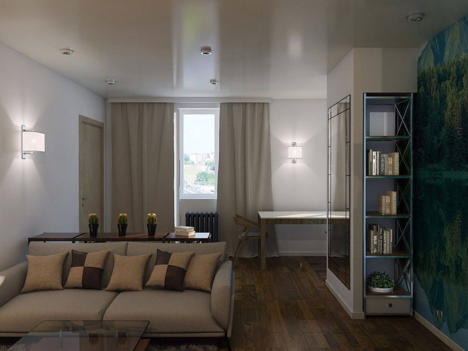 Интерьер хрущевки 2 комнаты