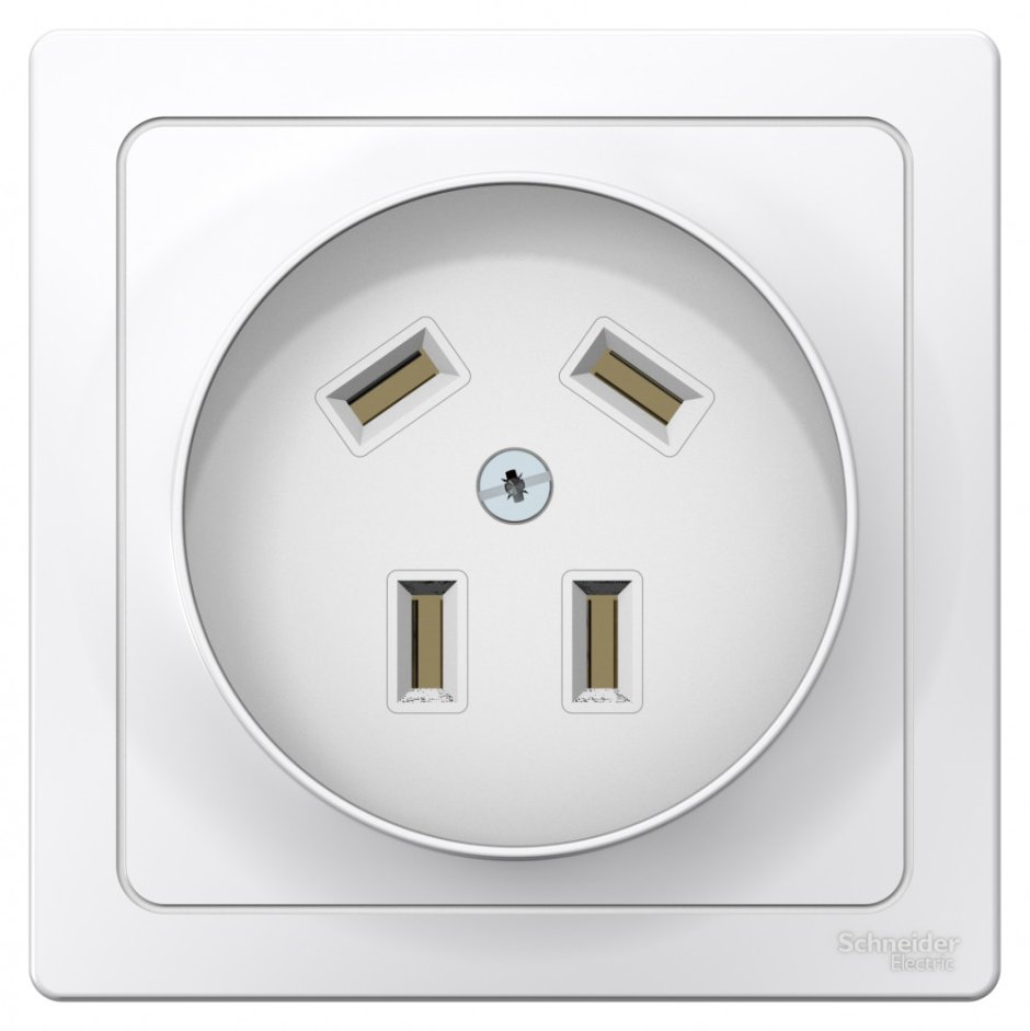 Розетка 1-м СП Blanca 32а ip20 250в 2p+n бел. Sche blnsr003231