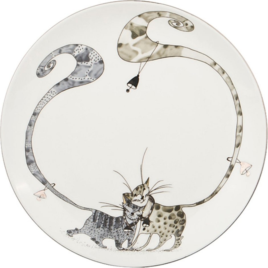 Именные тарелки для кошек