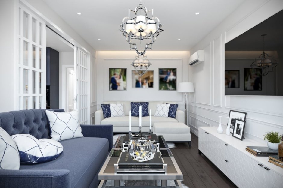 Неоклассика и Сканди в интерьере