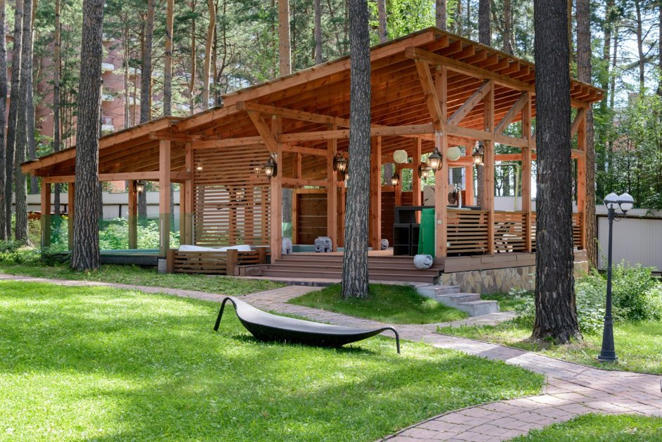 Беседка в Сосновом Бору