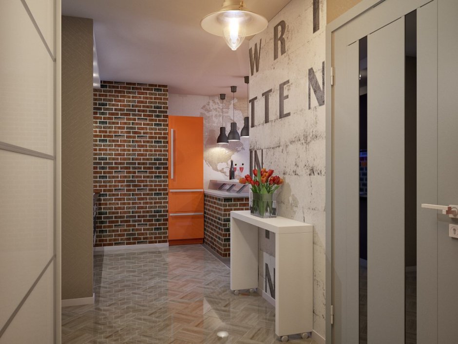 Обои для кухни и коридора