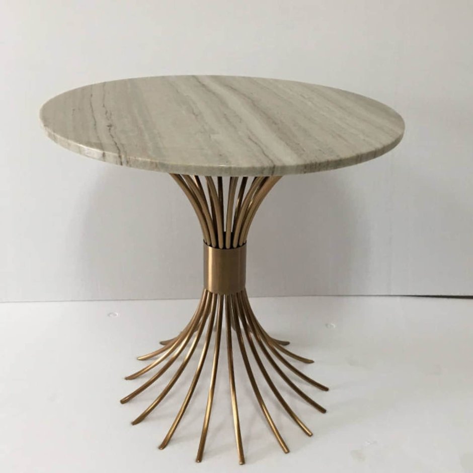 Подстолье золото дерево для круглого стола