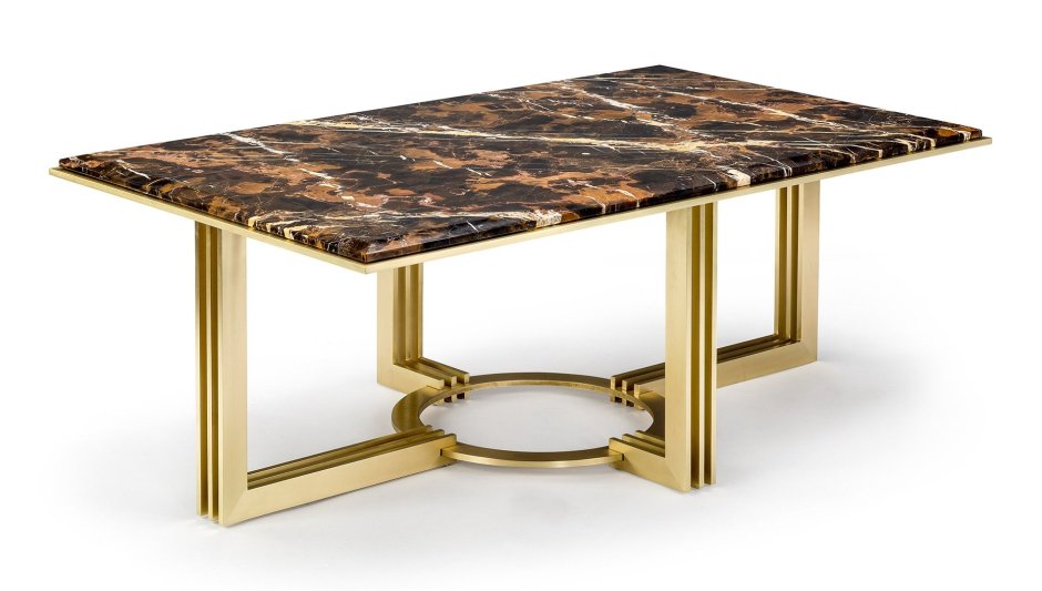 Столик на золотых ножках