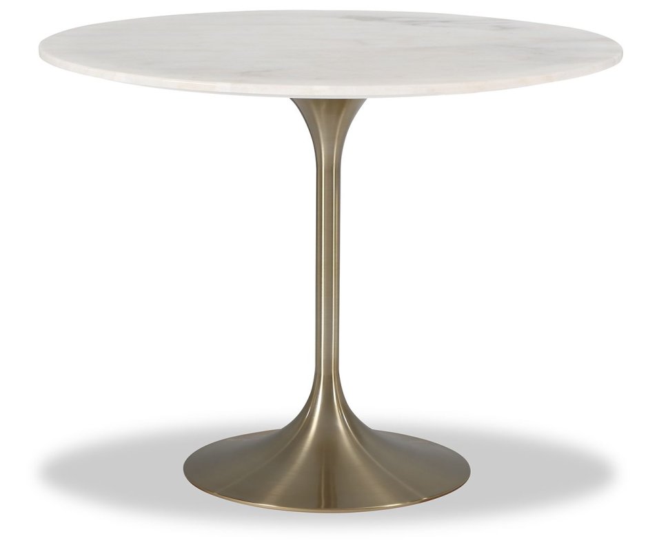 Обеденный стол Dorian с золотым основанием
