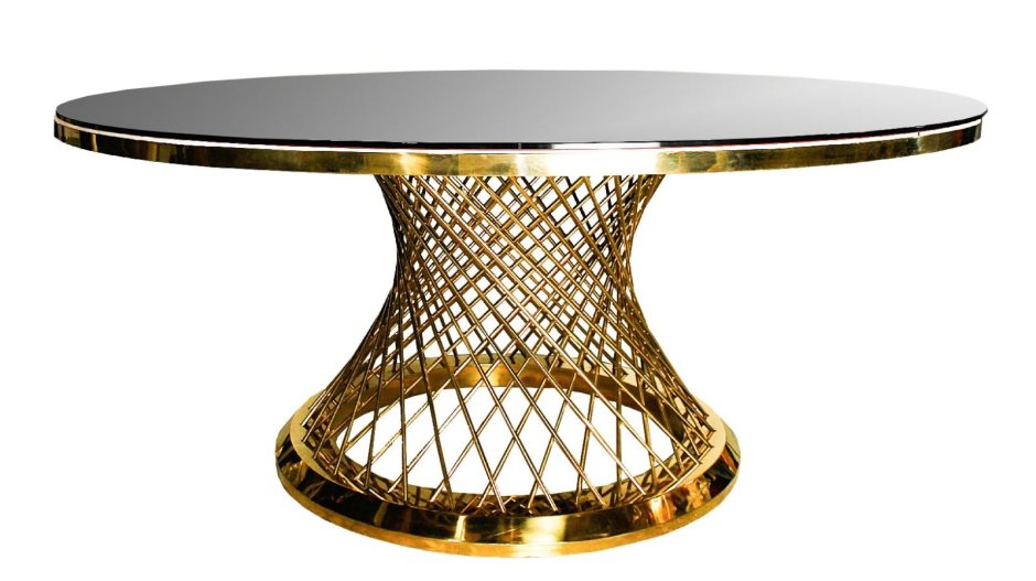 Стол Premium tavola d180 серебро