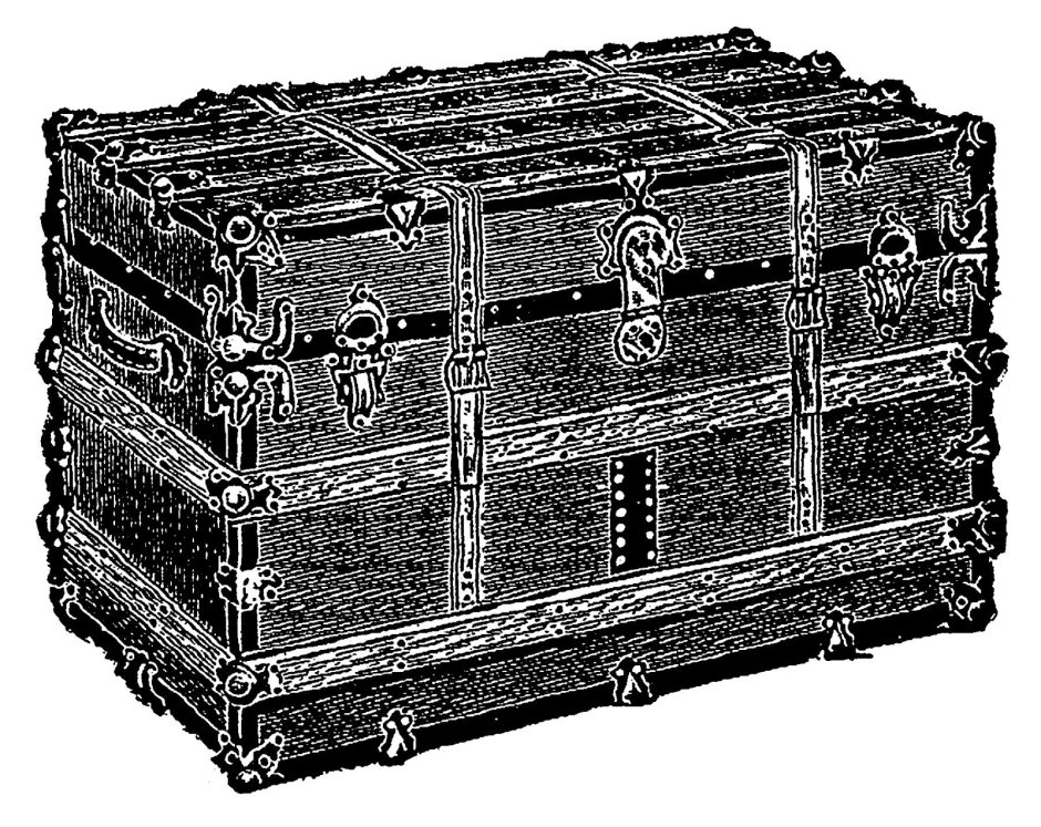 Сундук 3d модель