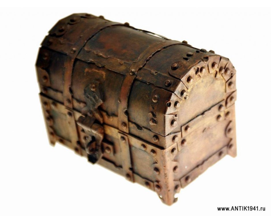 Сувенирный металлический сундучок