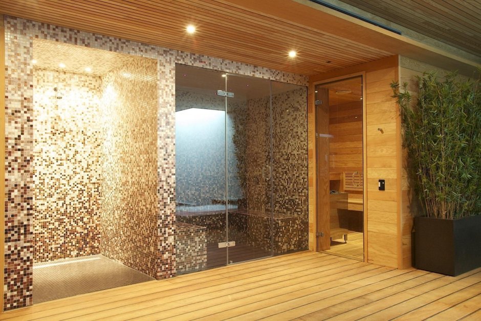 Ванная на подиуме