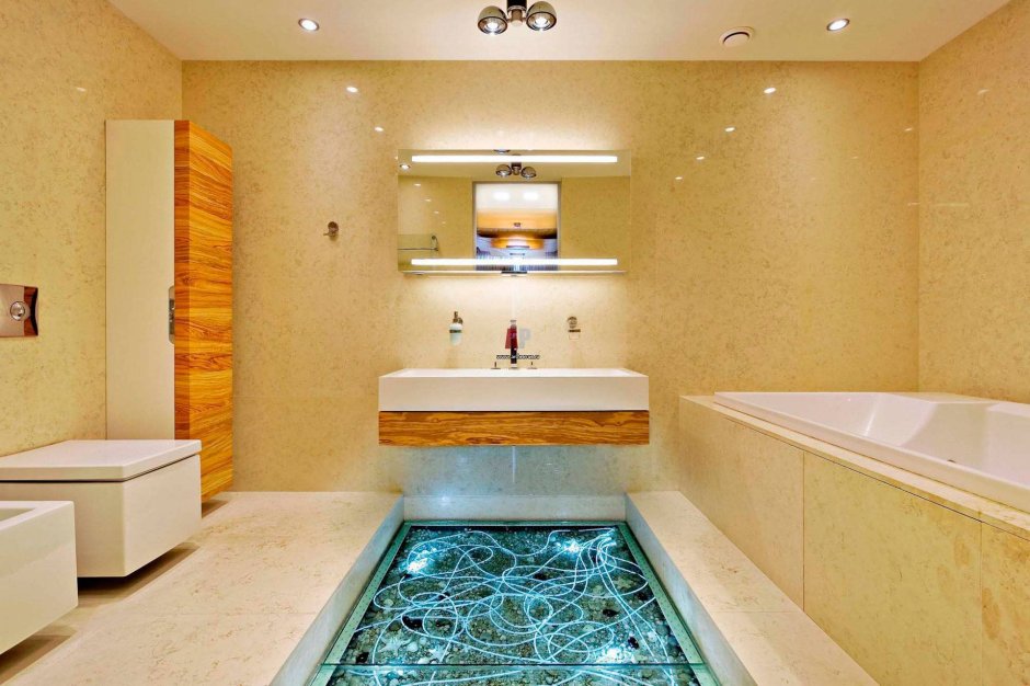 Отделка стен в ванной