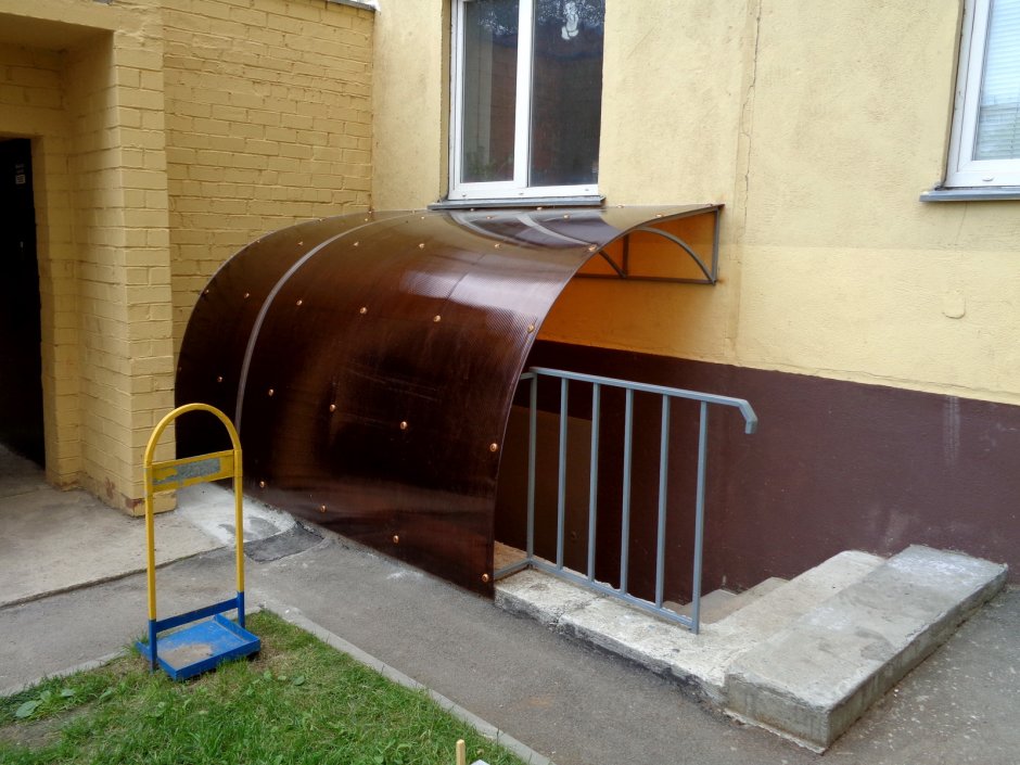 Навес для подвала