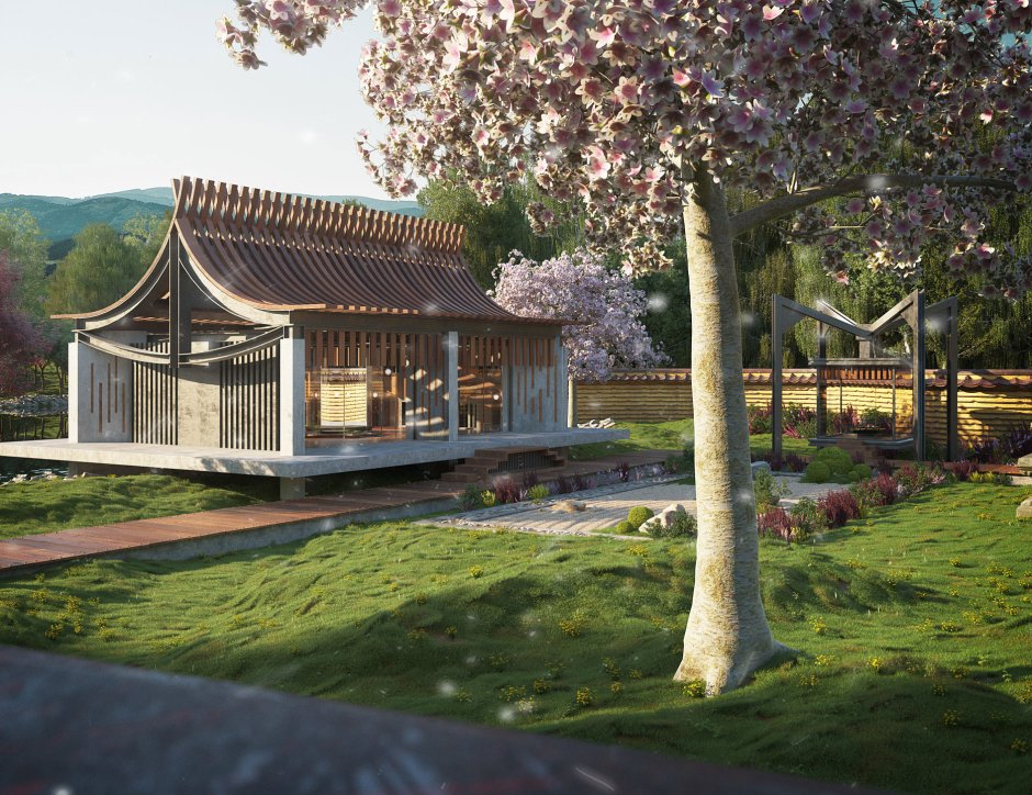 Архитектура Японии Минка