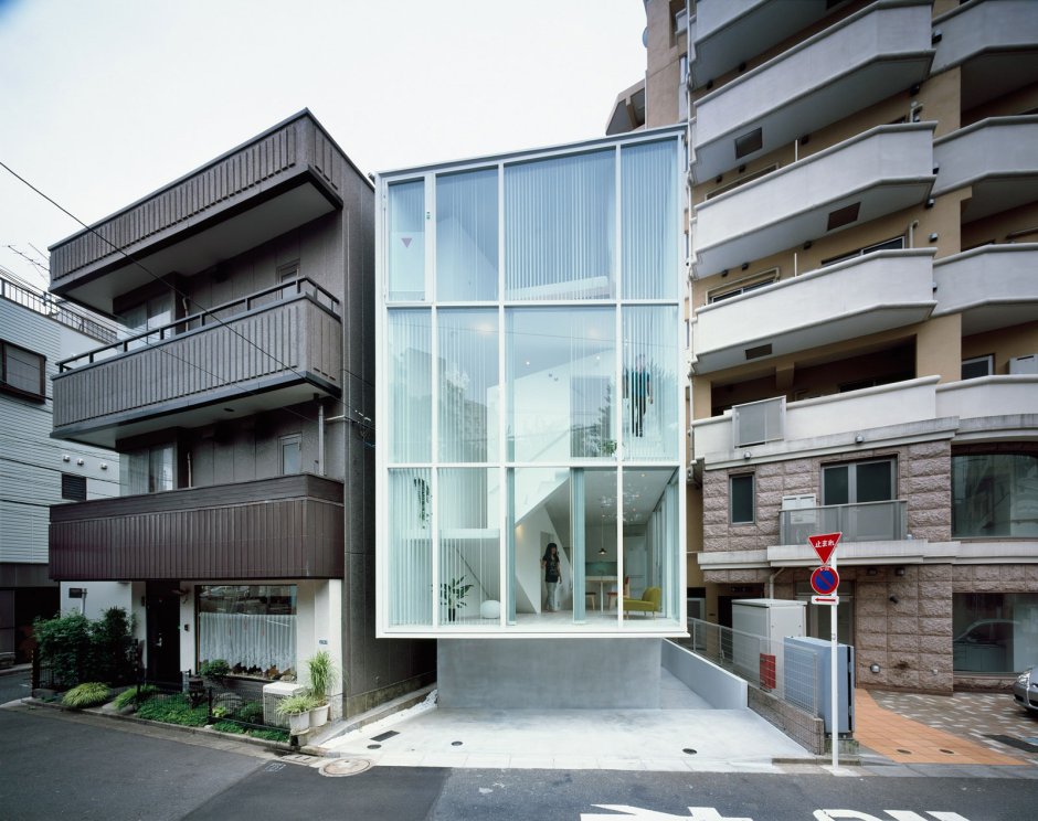 Спиральный дом в Токио