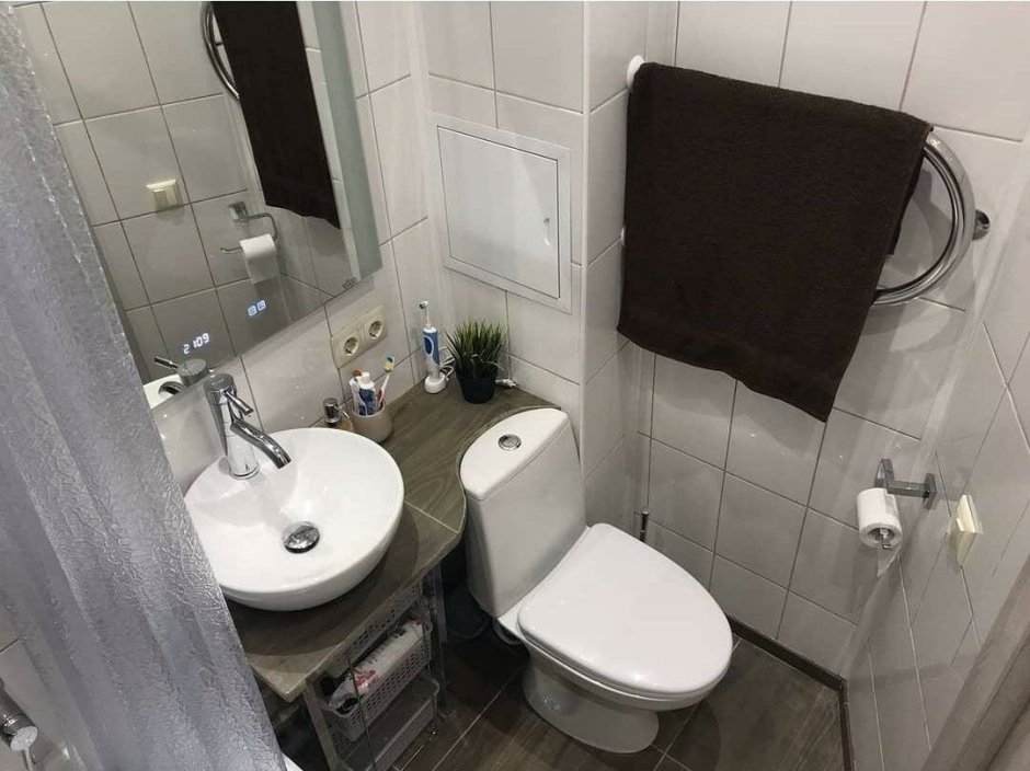 Планировка небольшой ванной