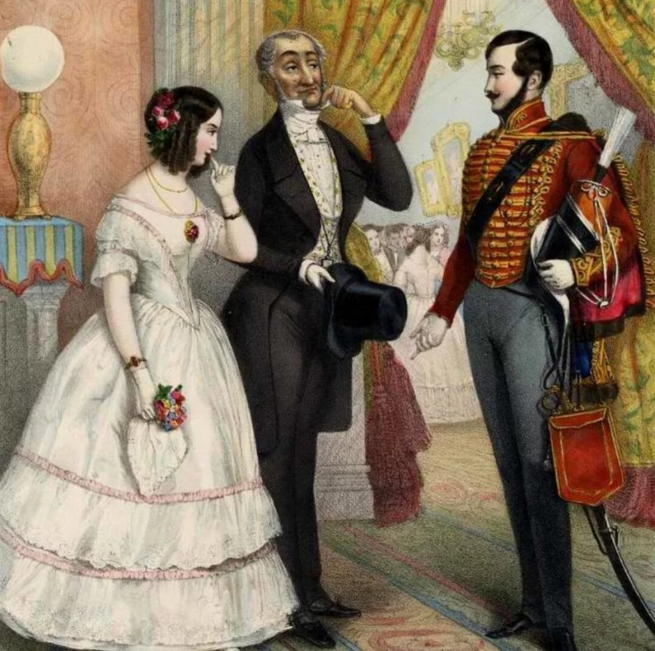 Наряд кавалера 19 века