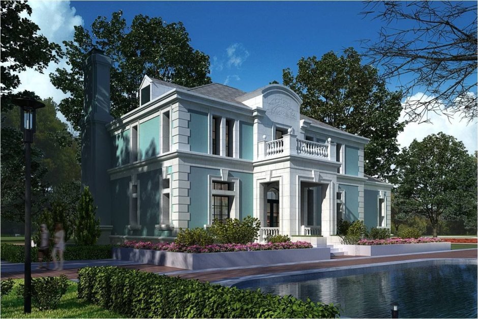 Усадьба в классическом стиле Ампир