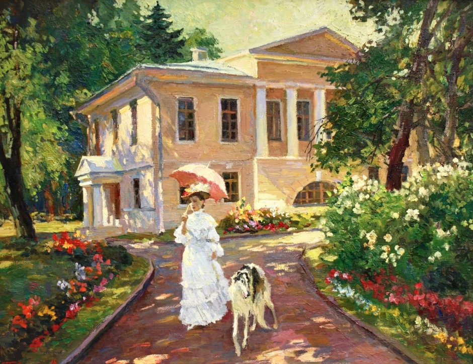 Дворянское имение 18 века в России