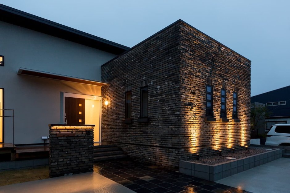 Лофт подсветка фасада