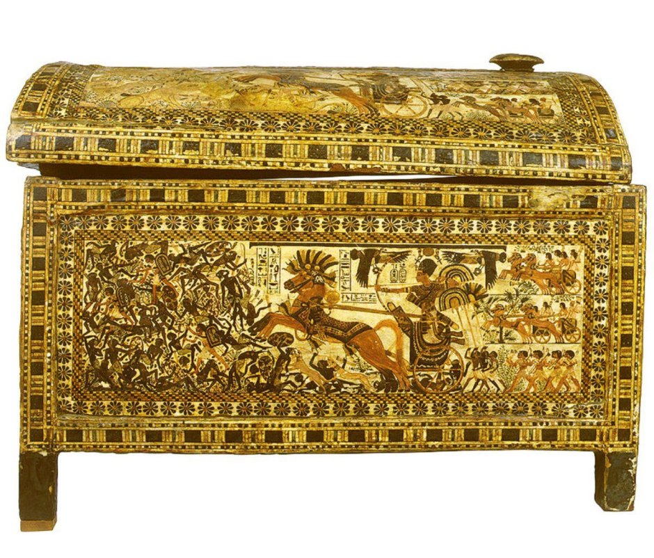 Древний Египет ларец Тутанхамона