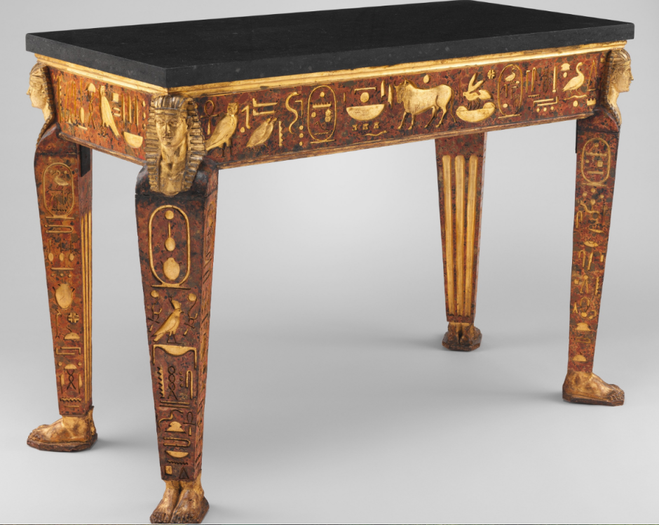 Мебель древних египтян