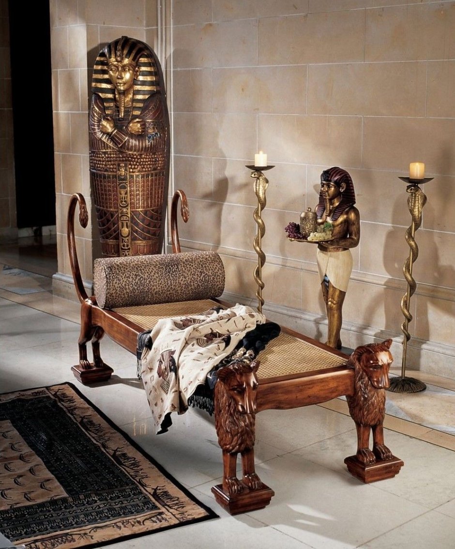 Мебель древнего Египта кровать