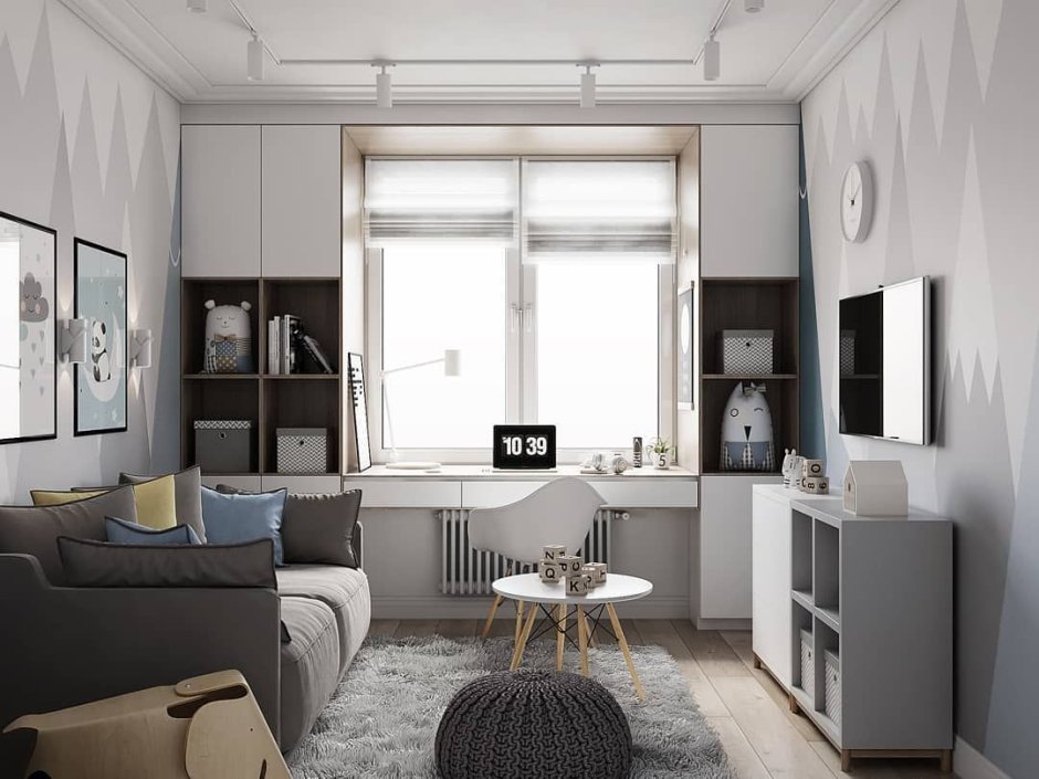 Узкая гостиная икеа