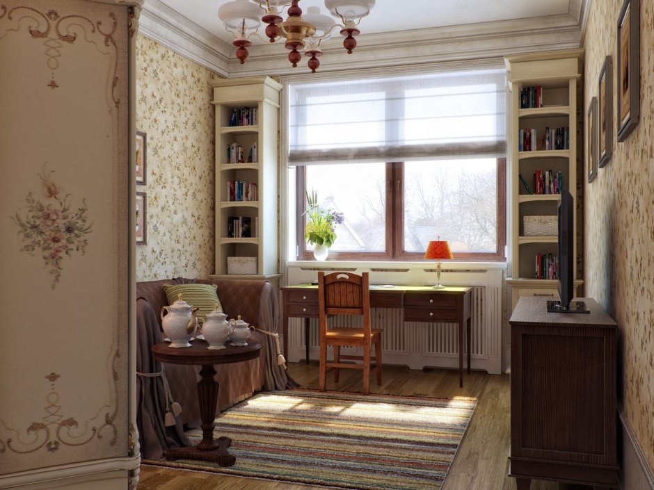 Рабочее место в стиле Прованс