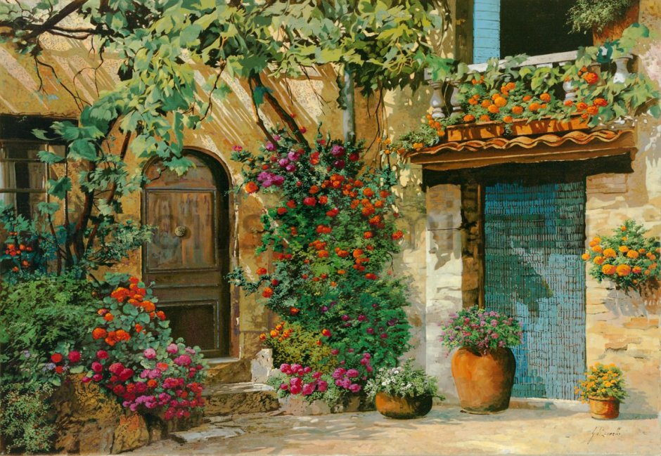 Итальянская улочка, Борелли Гвидо