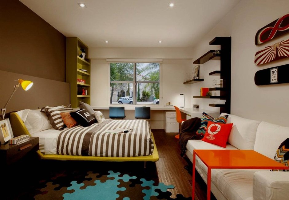 Стильная детская для 2 мальчиков