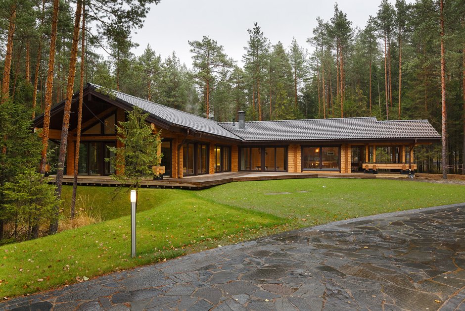 Фасад Шале Хонка