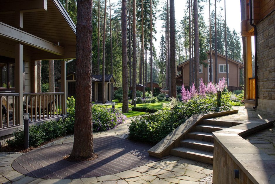 Еловая аллея коттеджный поселок Рощино