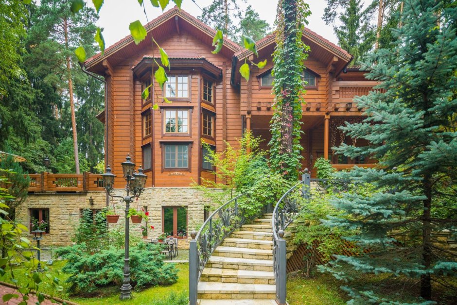 Деревянный дом Николина гора Сосновый Бор